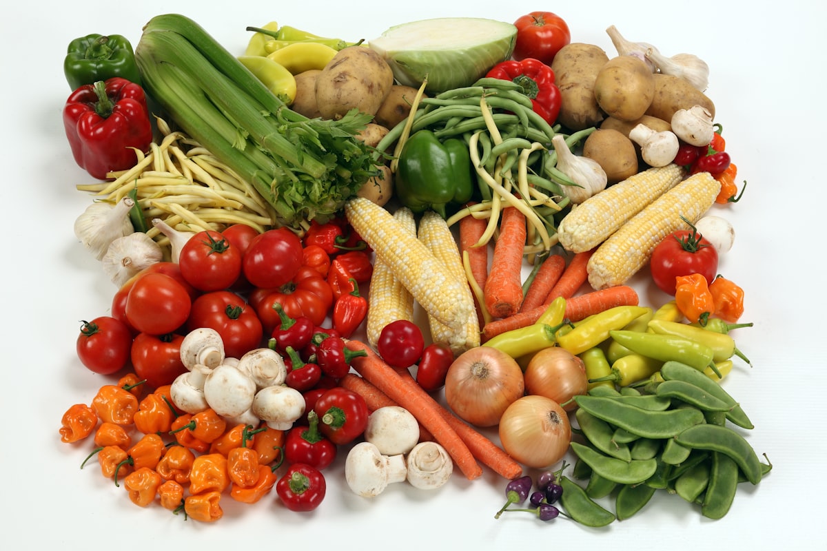 Healthy nutritious meal promoting stress relief and mental wellness